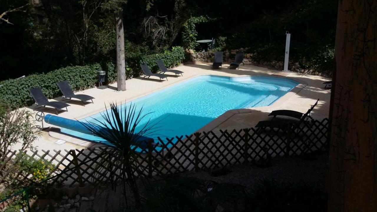 50M Plage T2 Grande Terrasse Vue Mer Climatise Piscine Chauffee, Parking Clos Gratuit Sanary-sur-Mer Exterior photo